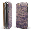 Slate Marble Surface V38 iPhone 6/6s or 6/6s Plus 2-Piece Hybrid INK-Fuzed Case