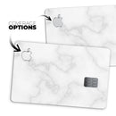 Slate Marble Surface V49 - Premium Protective Decal Skin-Kit for the Apple Credit Card