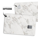Slate Marble Surface V4 - Premium Protective Decal Skin-Kit for the Apple Credit Card