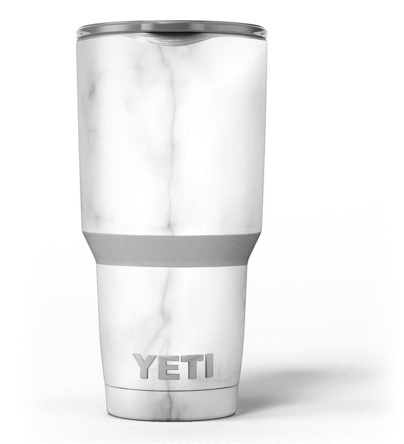 Slate Marble Surface V51 - Skin Decal Vinyl Wrap Kit compatible with the Yeti Rambler Cooler Tumbler Cups