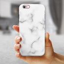 Slate Marble Surface V52 iPhone 6/6s or 6/6s Plus 2-Piece Hybrid INK-Fuzed Case