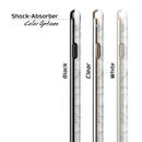 Slate Marble Surface V53 iPhone 6/6s or 6/6s Plus 2-Piece Hybrid INK-Fuzed Case