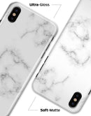 Slate Marble Surface V55 - iPhone X Clipit Case