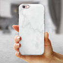 Slate Marble Surface V56 iPhone 6/6s or 6/6s Plus 2-Piece Hybrid INK-Fuzed Case