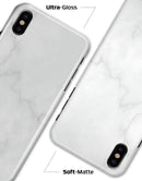 Slate Marble Surface V56 - iPhone X Clipit Case