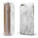Slate Marble Surface V57 iPhone 6/6s or 6/6s Plus 2-Piece Hybrid INK-Fuzed Case