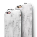 Slate Marble Surface V57 iPhone 6/6s or 6/6s Plus 2-Piece Hybrid INK-Fuzed Case
