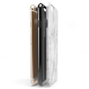Slate Marble Surface V57 iPhone 6/6s or 6/6s Plus 2-Piece Hybrid INK-Fuzed Case