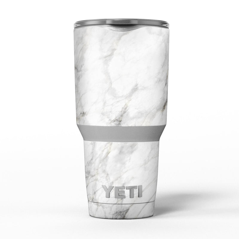 Slate Marble Surface V5 - Skin Decal Vinyl Wrap Kit compatible with the Yeti Rambler Cooler Tumbler Cups