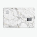 Slate Marble Surface V5 - Premium Protective Decal Skin-Kit for the Apple Credit Card