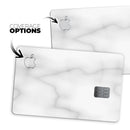 Slate Marble Surface V60 - Premium Protective Decal Skin-Kit for the Apple Credit Card