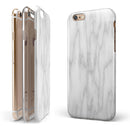 Slate Marble Surface V61 iPhone 6/6s or 6/6s Plus 2-Piece Hybrid INK-Fuzed Case