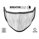 Slate Marble Surface V61 - Made in USA Mouth Cover Unisex Anti-Dust Cotton Blend Reusable & Washable Face Mask with Adjustable Sizing for Adult or Child
