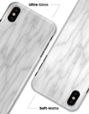 Slate Marble Surface V61 - iPhone X Clipit Case