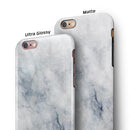 Slate Marble Surface V6 iPhone 6/6s or 6/6s Plus 2-Piece Hybrid INK-Fuzed Case