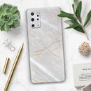 Slate Marble Surface V8 - Premium Vinyl Skin Decal for Samsung Galaxy S25 Ultra, S24, S23, S22 & All Galaxy S Models