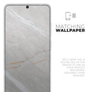 Slate Marble Surface V8 - Premium Vinyl Skin Decal for Samsung Galaxy S25 Ultra, S24, S23, S22 & All Galaxy S Models
