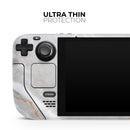Slate Marble Surface V8 // Vinyl Skin Wrap for Steam Deck OLED & Steam Deck (LCD) — Soft Matte or Ultra Gloss