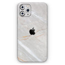 Slate Marble Surface V8 - Protective Skin Wrap & Decal – Compatible with iPhone SE to iPhone 17 Pro Max (All Models)