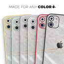 Slate Marble Surface V8 - Protective Skin Wrap & Decal – Compatible with iPhone SE to iPhone 17 Pro Max (All Models)
