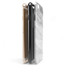Slate Marble Surface V9 iPhone 6/6s or 6/6s Plus 2-Piece Hybrid INK-Fuzed Case