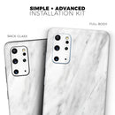Slate Marble Surface V9 - Premium Vinyl Skin Decal for Samsung Galaxy S25 Ultra, S24, S23, S22 & All Galaxy S Models