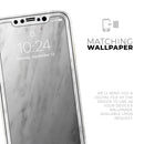 Slate Marble Surface V9 - Protective Skin Wrap & Decal – Compatible with iPhone SE to iPhone 17 Pro Max (All Models)