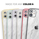 Slate Marble Surface V9 - Protective Skin Wrap & Decal – Compatible with iPhone SE to iPhone 17 Pro Max (All Models)