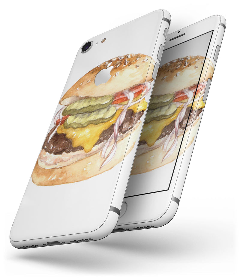 Sloppy Cheeseburger - Skin-kit for the iPhone 8 or 8 Plus