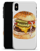 Sloppy Cheeseburger - iPhone X Clipit Case