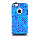 Small Scattered Polka Dots of Blue Skin for the iPhone 5c OtterBox Commuter Case