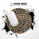 Small Vector Cheetah Animal Print// WaterProof Rubber Foam Backed Anti-Slip Mouse Pad for Home Work Office or Gaming Computer Desk
