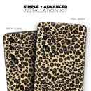 Small Vector Cheetah Animal Print - Premium Vinyl Skin Decal for Samsung Galaxy S25 Ultra, S24, S23, S22 & All Galaxy S Models