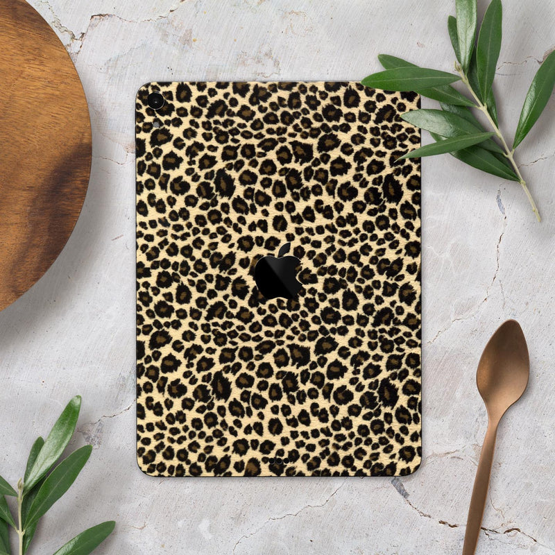 Small Vector Cheetah Animal Print - Full Body Skin Decal for the Apple iPad Pro 12.9", 11", 10.5", 9.7", Air or Mini (All Models Available)