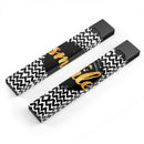 Smile Sketch on Foil - Premium Decal Protective Skin-Wrap Sticker compatible with the Juul Labs vaping device