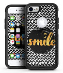 Smile Sketch on Foil - iPhone 7 or 8 OtterBox Case & Skin Kits