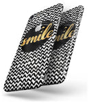 Smile Sketch on Foil - Skin-kit for the iPhone 8 or 8 Plus