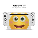 Smiley Friendly Emoticons // Skin Decal Wrap Kit for Nintendo Switch Console & Dock, Joy-Cons, Pro Controller, Lite, 3DS XL, 2DS XL, DSi, or Wii - Vinyl Skin Wrap for Nintendo Switch 2, OLED, Lite, Pro Controller, Wii & Classic Handhelds