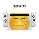 Smiley V3 Friendly Emoticons // Skin Decal Wrap Kit for Nintendo Switch Console & Dock, Joy-Cons, Pro Controller, Lite, 3DS XL, 2DS XL, DSi, or Wii - Vinyl Skin Wrap for Nintendo Switch 2, OLED, Lite, Pro Controller, Wii & Classic Handhelds