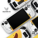 Smiley Weird Friendly Emoticons // Full Body Skin Decal Wrap Kit for the Steam Deck handheld gaming computer
