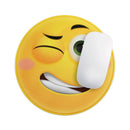 Smiley Wink V2 Friendly Emoticons// WaterProof Rubber Foam Backed Anti-Slip Mouse Pad for Home Work Office or Gaming Computer Desk