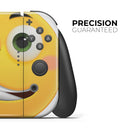 Smiley Wink V2 Friendly Emoticons // Skin Decal Wrap Kit for Nintendo Switch Console & Dock, Joy-Cons, Pro Controller, Lite, 3DS XL, 2DS XL, DSi, or Wii - Vinyl Skin Wrap for Nintendo Switch 2, OLED, Lite, Pro Controller, Wii & Classic Handhelds