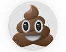 Smiling Poo Emoticon Emoji - Skin Kit for PopSockets and other Smartphone Extendable Grips & Stands