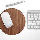 Smooth-Grained Wooden Plank// WaterProof Rubber Foam Backed Anti-Slip Mouse Pad for Home Work Office or Gaming Computer Desk