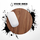 Smooth-Grained Wooden Plank// WaterProof Rubber Foam Backed Anti-Slip Mouse Pad for Home Work Office or Gaming Computer Desk