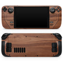 Smooth-Grained Wooden Plank // Full Body Skin Decal Wrap Kit for the Steam Deck handheld gaming computer