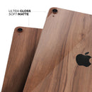 Smooth-Grained Wooden Plank - Full Body Skin Decal for the Apple iPad Pro 12.9", 11", 10.5", 9.7", Air or Mini (All Models Available)
