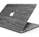 Smooth Gray Wood V2 - Skin Decal Wrap Kit Compatible with the Apple MacBook Pro, Pro with Touch Bar or Air (11", 12", 13", 15" & 16" - All Versions Available)