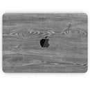 Smooth Gray Wood V2 - Skin Decal Wrap Kit Compatible with the Apple MacBook Pro, Pro with Touch Bar or Air (11", 12", 13", 15" & 16" - All Versions Available)