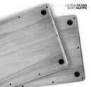 Smooth Gray Wood - Skin Decal Wrap Kit Compatible with the Apple MacBook Pro, Pro with Touch Bar or Air (11", 12", 13", 15" & 16" - All Versions Available)
